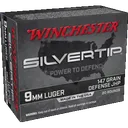Winchester Super-X, 9mm Luger, Silvertip Hollow Point, 147 Grain, 20 Rounds - Winchester