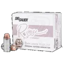 Sig Sauer E9MMA1ROSE20 Rose 9mmLuger 115gr V-Crown Jacketed Hollow Point 20 Rounds - Sig Sauer
