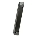 RWB Glock 9mm 33rd Steel Lined Polymer Magazine Compatible with Glock 17 18 19 26 34 - Red White & Blue
