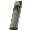 ETS Group SMKGLK922 22rd Extended 9mm Luger Magazine Compatible with Glock 17 19 26 Carbon Smoke - Elite Tactical Systems