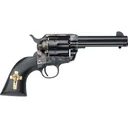 Pietta 1873 Hand of God Revolver 45 Long Colt 4.75 in. Black Walnut Grip w/Cross - Pietta