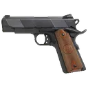 Iver Johnson Arms HAWK9 Hawk 9 9mm Luger 9+1 4.25" Black Steel Barrel, Matte Blued Serrated Steel Slide & Frame w/Beavertail, Double Diamond Checkered Walnut Grip - Iver Johnson