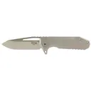 Southern Grind Penguin Folding Knife 3.5 in. Drop Point Satin w/ Titanium - Zac Browns Southern Grind