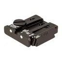 L.P.A. Sights Ruger 22 MkII Adjustable Rear Sight 2Dot White - L.P.A. Sights