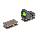 Badger Ordnance Micro Sight Mount Trijicon RMR Tan Aluminum 1-Piece Picatinny Adapter - Badger Ordnance