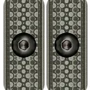 Mi G10 M-lok Panel Gry/blk 2pk - Midwest Industries
