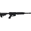 Del-Ton Inc SMORMH16-0 316MH Optic Ready 5.56x45mm 16" Manganese Phosphate Threaded Barrel Black Hard Coat Anodized 7075-T6 Aluminum Receiver M4 Flat Top w/Feed Ramps M4 6 Position - Del-Ton