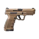 Dickinson LLC RA9 9mm 17+1 4.25" Flat Dark Earth - Dickinson