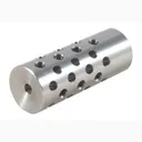 Keeno Arms #4 Muzzle Brake 22 Cal 5/8-24 Chrome Moly Silver Universal Rifles - Keeno Arms