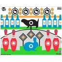 EZ AIM 23X19 PAPER TGT FUN SHOOTGAL 4PK MULTI - Allen Company