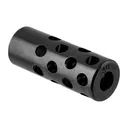 Gentry Custom Quiet Muzzle Brake 30 Caliber 1/2-28 Steel Blue Universal Rifles - Gentry Custom