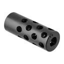 Gentry Custom Quiet Muzzle Brake 30 Caliber 1/2-28 Matte Blue Steel Universal - Gentry Custom