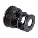 Jmac Customs RRD X12 2 Port Compensator 1/2-36 Stainless Steel Nitride - Jmac Customs