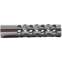 Keeno Arms Muzzle Brake 22 Caliber 7/16-28 Chrome Moly Silver Universal Rifles .560 - Keeno Arms