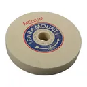 6'' MEDIUM FELT POLISHING WHEEL 1'' ARBOR - American Bacon Boston Felt Company