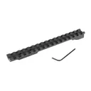 EGW Mauser 98 Large Ring 3 Hole 1 Piece Picatinny Base 0 MOA - Egw