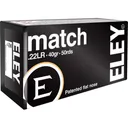 ELEY MATCH 22LR 40GR EPS - Eley