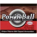 Glaser Pow'RBall Handgun Ammunition .38 Spl (+P) 100 gr JHP 1150 fps 20/box - Glaser