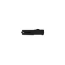 Templar Knives Premium Lightweight Black Rubber Automatic Knife 3 1/2" Drop Point Blade Black - Templar Knife