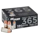 Sig Sauer, Elite 365, 380 Acp, V-Crown Jacketed Hollow Point, 90 Grain, 20 Rounds - Sig Sauer