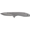 Smith & Wesson KT Executive Platinum Folding Knife 3" Drop Point Blade Silver - Smith & Wesson