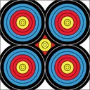 DuraMesh Archery Target Sight In 24 in. x 24 in. - Duramesh
