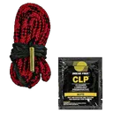 KleenBore RC-338 Rifle Pull Through Cleaner .338 Cal Rifle w/ BreakFree CLP Wipe - Kleen-Bore