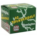 Remington Thunderbolt 22 Long Rifle Lead Solid 40 Grain 500 Rounds - Remington