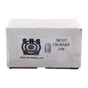 CAST 38 CAL (.358'') 130GR ROUND NOSE FLAT POINT LEAD 500/BOX - Sns Cast Bullets