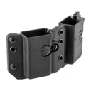 COPIA DOUBLE PISTOL MAG CARRIER 9/40 BLACK SHORT - Raven Concealment