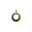 Speedwell 1" Square Paster Pressure Sensitive Black 1000/Roll - Speedwell Targets