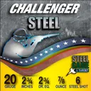 20 GAUGE 2-3/4'' 7/8OZ #6 STEEL SHOT 250/CASE - Challenger Ammo
