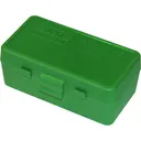 MTM Handgun Ammo Box .38 Special- .357 Mag Green 50 rd. - MTM Case-gard