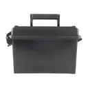MTM Case-Gard AC50C40 Ammo Can 50Cal Rifle Black Polypropylene - Mtm