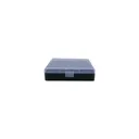 Berry's 16678 Ammo Box 40S&W/45ACP Clear/Black Polypropylene 100rd - Berry's Mfg
