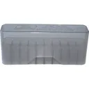 MTM Case-Gard J20M41 Slip-Top Ammo Box Multi-Caliber Clear Smoke Polypropylene 20rd - Mtm