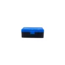 Berry's 36713 Ammo Box 38Special/357Mag Blue/Black Polypropylene 50rd - Berry's Mfg