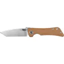 Southern Grind Spider Monkey Folding Knife 3.25 in. Tanto Stain w/ Micarta Handle - Southern Grind
