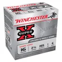 Winchester SuperX 16 Gauge 2.75 Inch 1 Ounce Game #6 Shot 250 Rounds - Winchester