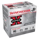 Winchester SuperX 16 Gauge 2.75 Inch 1 Ounce Game #8 Shot 250 Rounds - Winchester