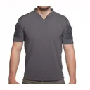 BOSS RUGBY SHIRT SHORT SLEEVE WOLF GREY LG - Velocity Systems