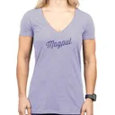 Magpul MAG1336-530-M Rover Script Women's Orchid Heather Cotton/Polyester Short Sleeve Medium - Magpul Industries