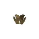 Pyramex VGTG40TM Impact Operator Heavy-Duty Brown Synthetic Leather Medium Hook & Loop - Pyramex