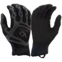 Pyramex VGTG10BX2 Compression Training Black Synthetic Leather XXL Hook & Loop - Pyramex