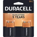 Duracell Coppertop Batteries 9 Volt 2 pk. - Duracell