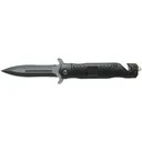 ABKT BLACK STILETTO ASSISTED - American Buffalo Knife & Tool
