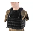 SMALL/MEDIUM PLATE CARRIER, BLACK - MF-PC-BK-S/M - Velocity Systems