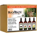 Buck Baits Cover Scent Starter Kit Earth/Acorn/ Apple/ Corn 3 oz. ea. - Buck Baits