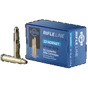 PPU PP22H Standard Rifle 22Hornet 45gr Soft Point 50 Rounds - Prvi Partizan