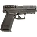 Techna Clip XDBA Conceal Carry Gun Belt Clip Black Carbon Fiber Belt Mount for Springfield XD Ambidextrous - Techna Clip